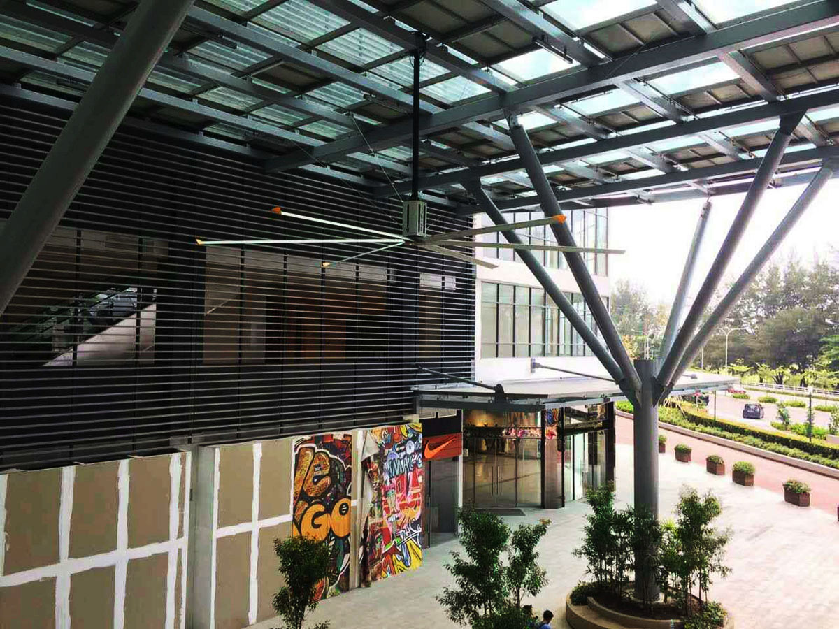 深圳商業(yè)中心通風降溫