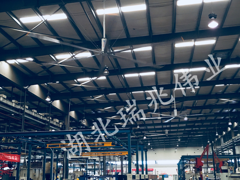 工業(yè)大風(fēng)扇、原理、高大型場所、通風(fēng)降溫