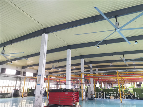 工業(yè)大風(fēng)扇,汽車(chē)4S店降溫通風(fēng),汽修廠降溫通風(fēng),通風(fēng)降溫解決方案,瑞泰風(fēng)工業(yè)大風(fēng)扇