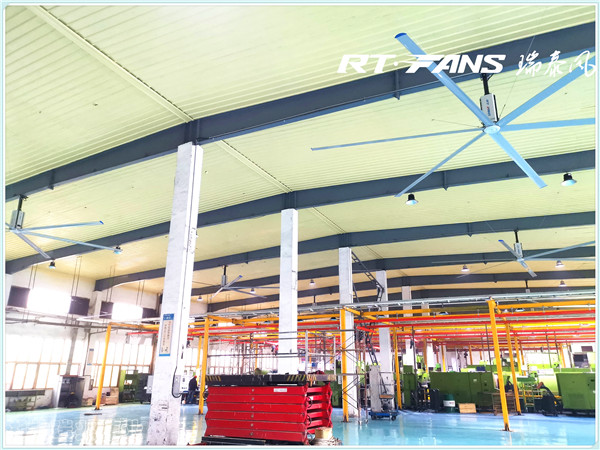 工業(yè)大風(fēng)扇的安裝和作用