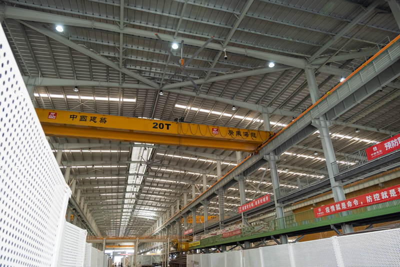 夏日炎炎瑞泰風(fēng)業(yè)大風(fēng)扇也可以讓車間，清涼舒適一夏