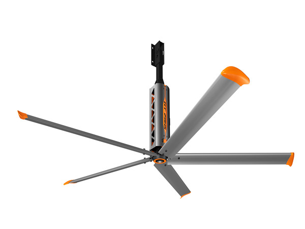 工業(yè)大風(fēng)扇讓人體皮膚表面感受到4-6攝氏度的溫差，